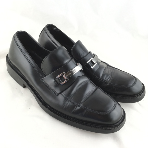gucci dress shoes black